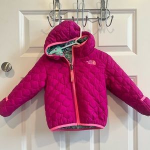 North face reversible jacket